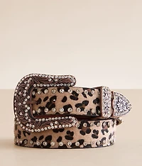 Leopard Glitz Belt