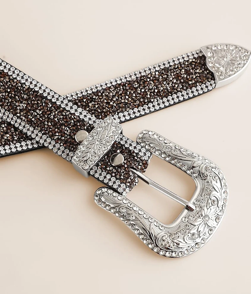 Glitz Leather Belt