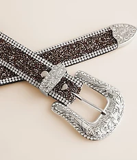 Glitz Leather Belt