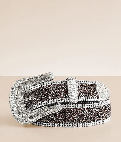 Glitz Leather Belt