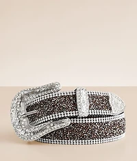 Glitz Leather Belt