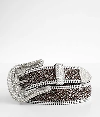 Glitz Leather Belt