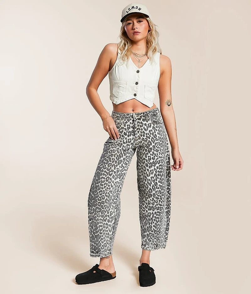 Horseshoe Cheetah Print Stretch Jean