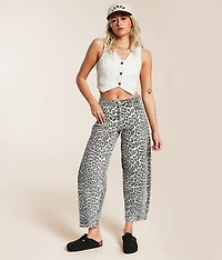 Horseshoe Cheetah Print Stretch Jean
