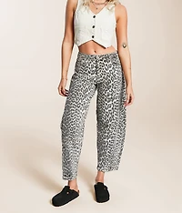Horseshoe Cheetah Print Stretch Jean