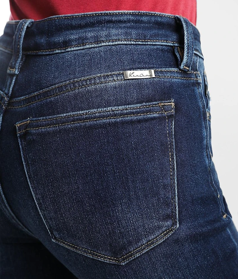 Mid-Rise Flare Stretch Jean