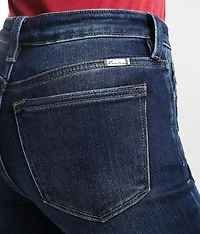 Mid-Rise Flare Stretch Jean