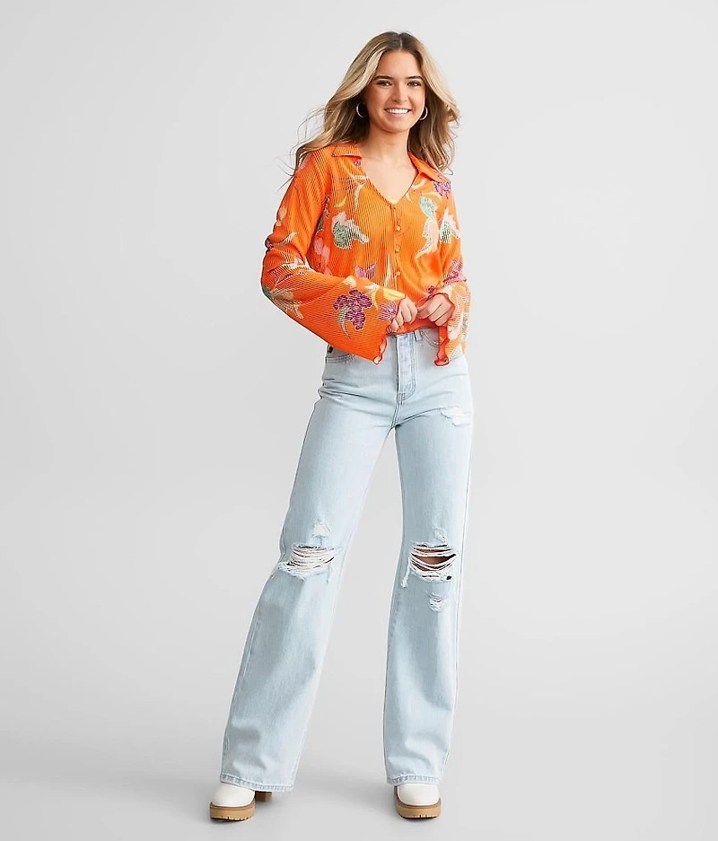 High Rise 90's Flare Jean