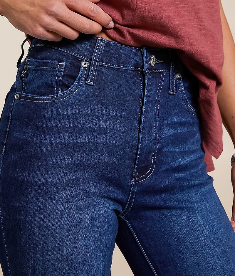 High Rise Super Flare Stretch Jean