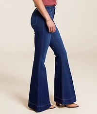High Rise Super Flare Stretch Jean