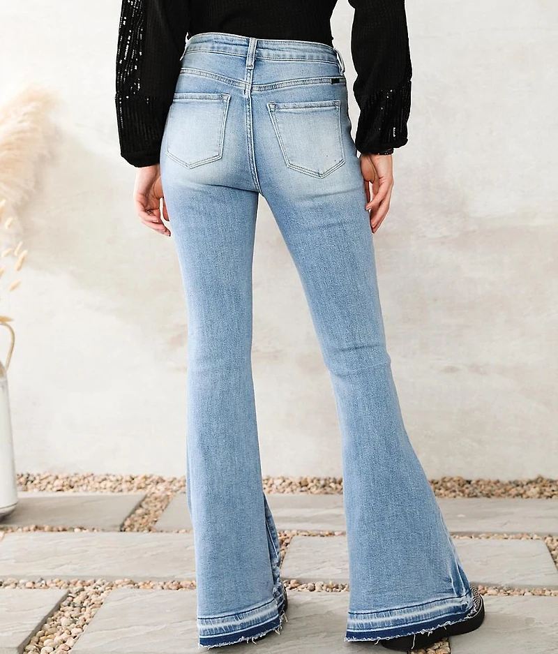 High Rise Super Flare Stretch Jean