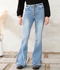 High Rise Super Flare Stretch Jean