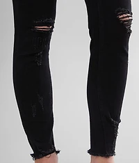 Mid-Rise Ankle Skinny Stretch Jean