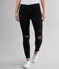 Mid-Rise Ankle Skinny Stretch Jean