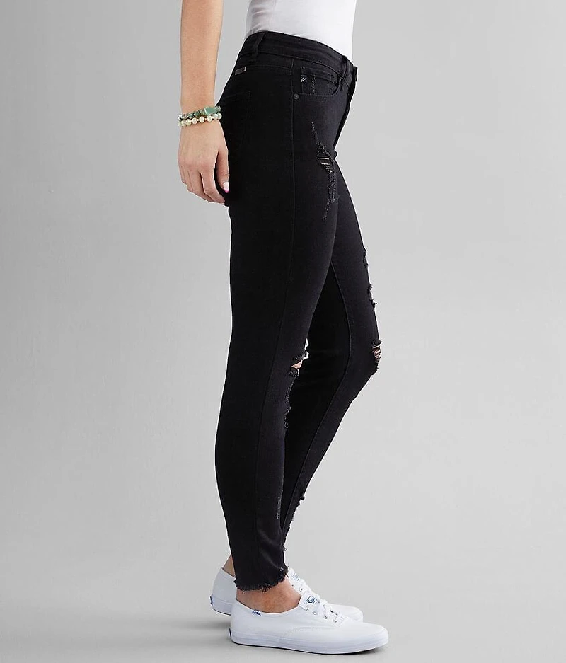 Mid-Rise Ankle Skinny Stretch Jean