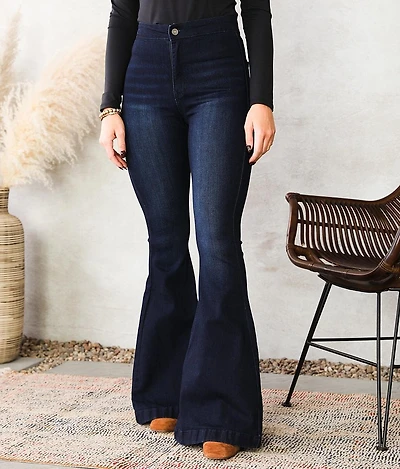 High Rise Extreme Flare Stretch Jean
