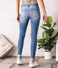 Mid-Rise Ankle Skinny Stretch Jean