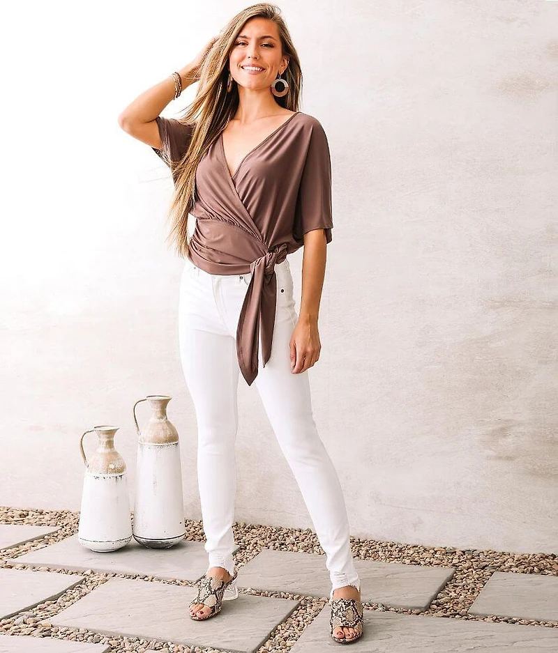 High Rise Super Skinny Stretch Jean