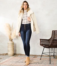 Kurvy High Rise Skinny Stretch Jean