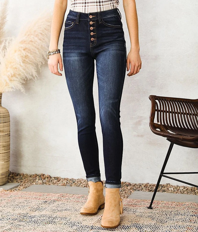 Kurvy High Rise Skinny Stretch Jean