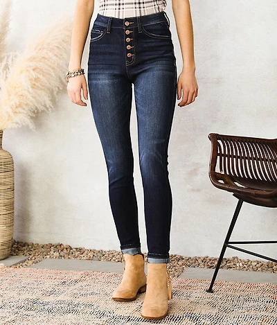 Kurvy High Rise Skinny Stretch Jean