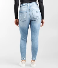 Kurvy High Rise Ankle Skinny Stretch Jean