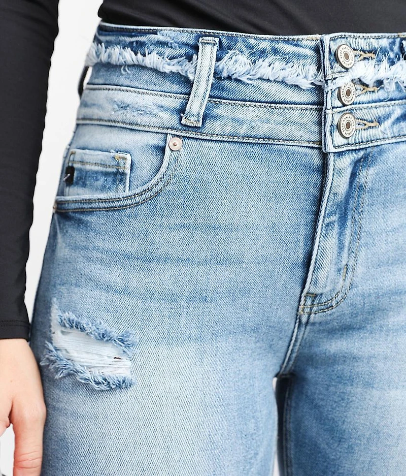 Kurvy High Rise Ankle Skinny Stretch Jean