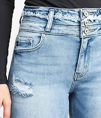 Kurvy High Rise Ankle Skinny Stretch Jean