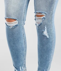 Kurvy High Rise Ankle Skinny Stretch Jean