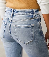 High Rise Cropped Straight Jean