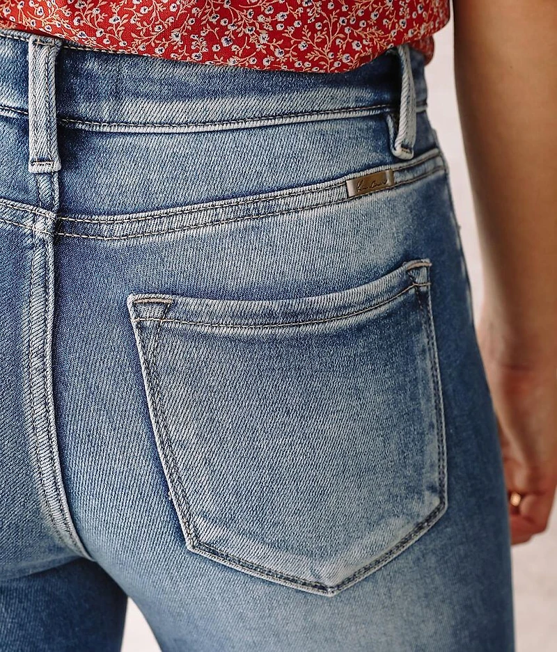 High Rise Ankle Skinny Stretch Jean
