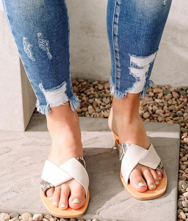High Rise Ankle Skinny Stretch Jean