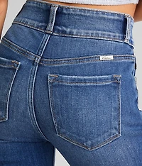 Mid-Rise Flare Stretch Jean