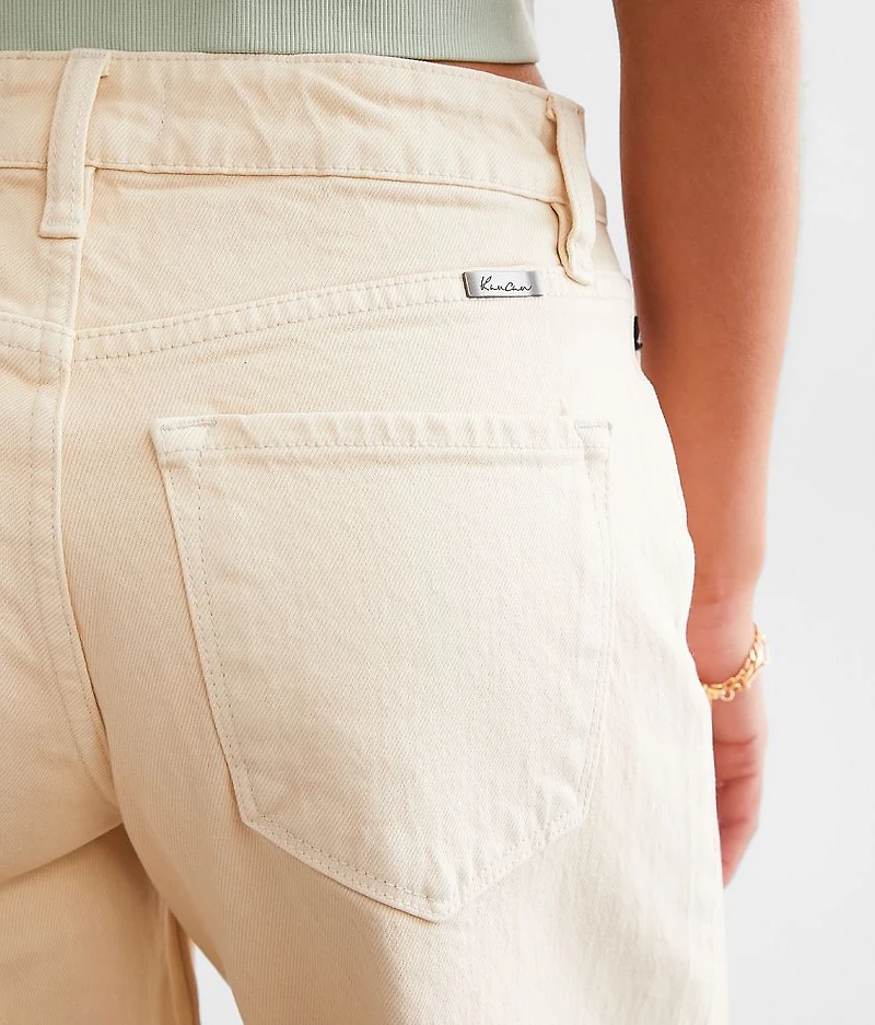 High Rise Horseshoe Barrel Stretch Jean