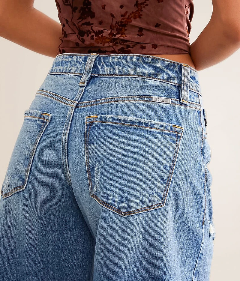 High Rise Horseshoe Stretch Jean
