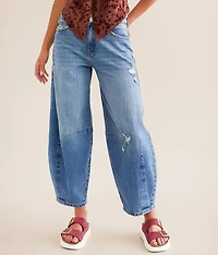 High Rise Horseshoe Stretch Jean