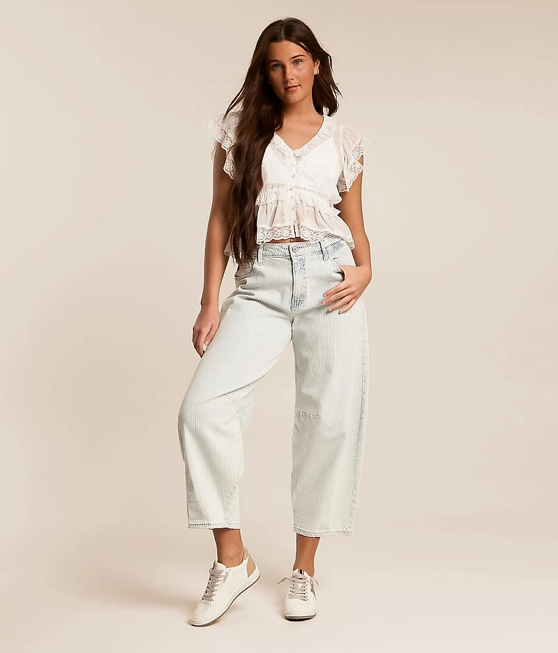 Horseshoe Striped Stretch Jean