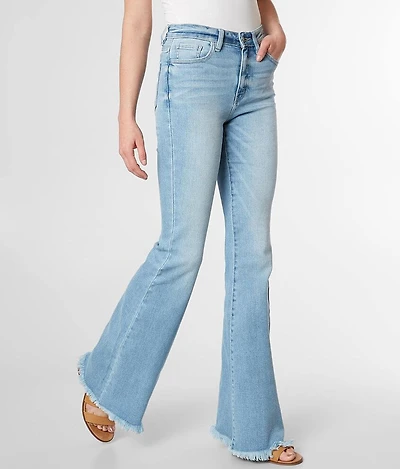 High Rise Flare Stretch Jean