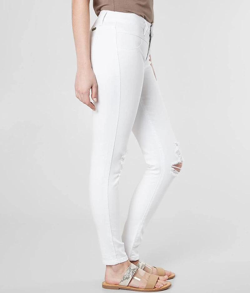 Mid-Rise Skinny Stretch Jean