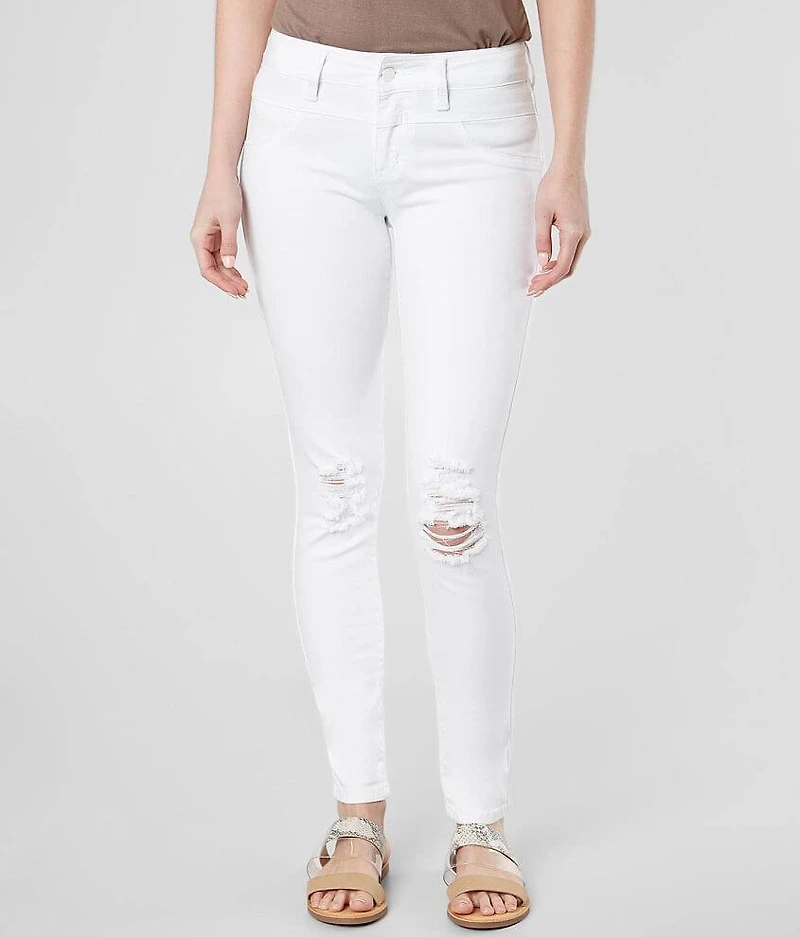 Mid-Rise Skinny Stretch Jean