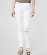 Mid-Rise Skinny Stretch Jean