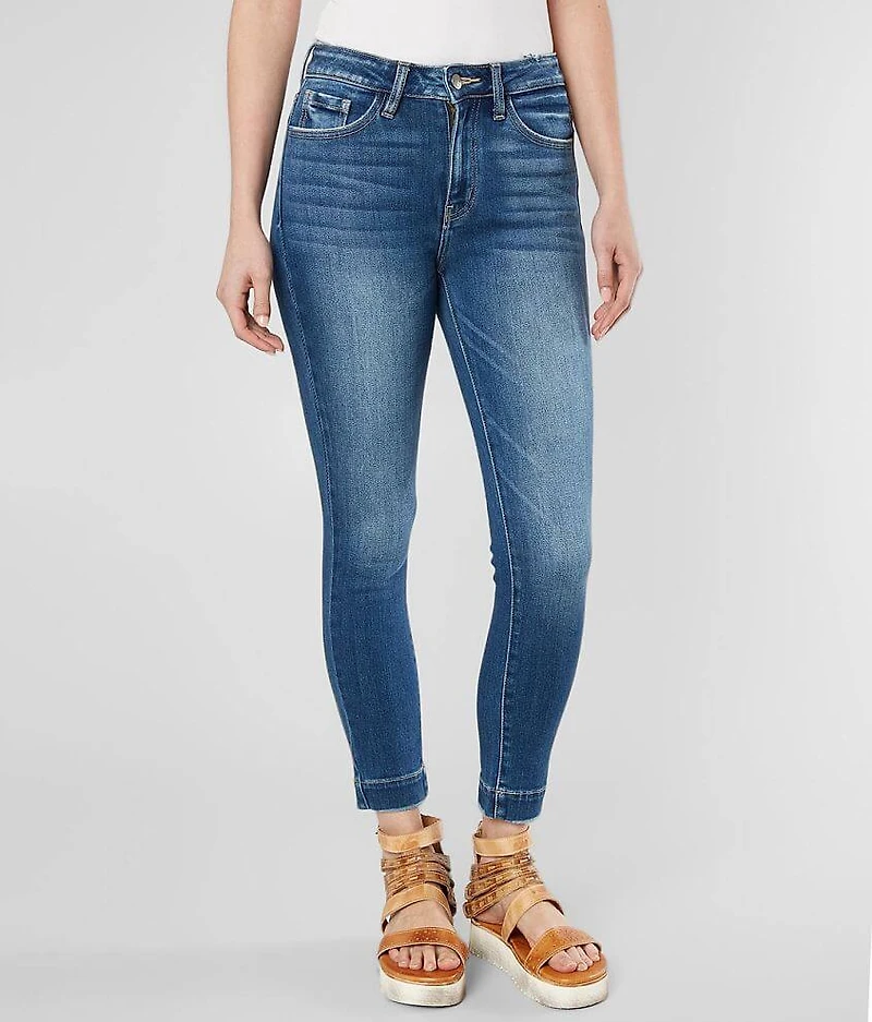 High Rise Ankle Skinny Jean