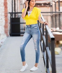 Ultra High Ankle Skinny Jean