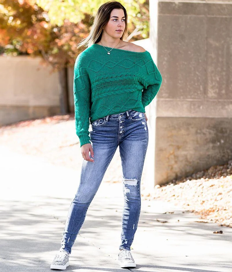 Kurvy Mid-Rise Skinny Jean