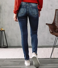 Mid-Rise Skinny Stretch Jean