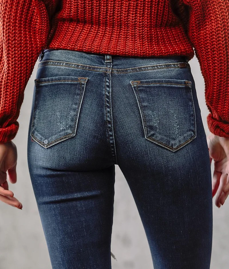 Mid-Rise Skinny Stretch Jean