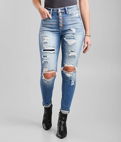 Kurvy Ultra High Ankle Jean