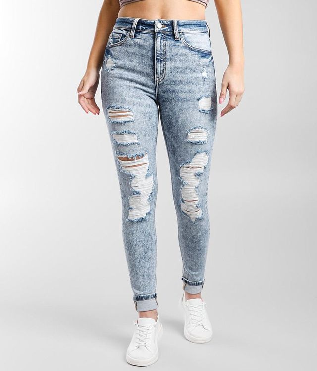 Kan Can Signature Ultra High Ankle Skinny Jean