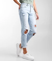 High Rise Relaxed Stretch Jean