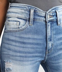 Mid-Rise Skinny Stretch Jean